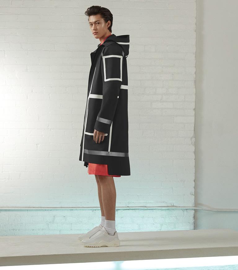 Chamarras Canada Goose Hombre México - Lumen Trench Rompevientos Negros AW2613948